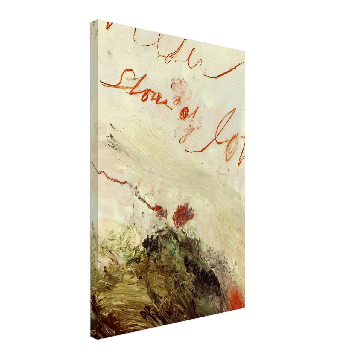 Wilder Shores of Love Canvas | Cy Twombly Canvas | Cy Twombly Store