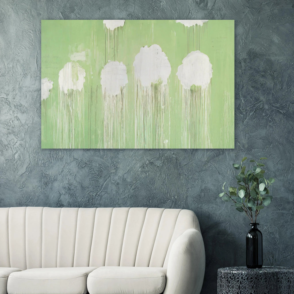 Untitled,  Peony Blossom Painting  Poster | Cy Twombly Poster | Cy Twombly Store