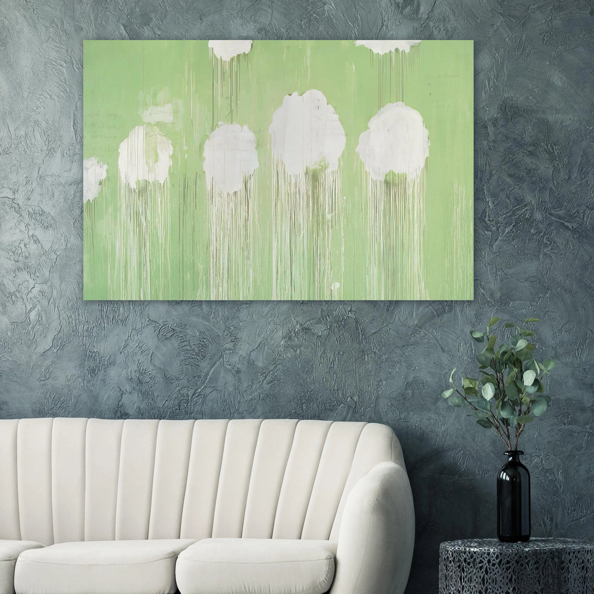 Untitled,  Peony Blossom Painting  Poster | Cy Twombly Poster | Cy Twombly Store