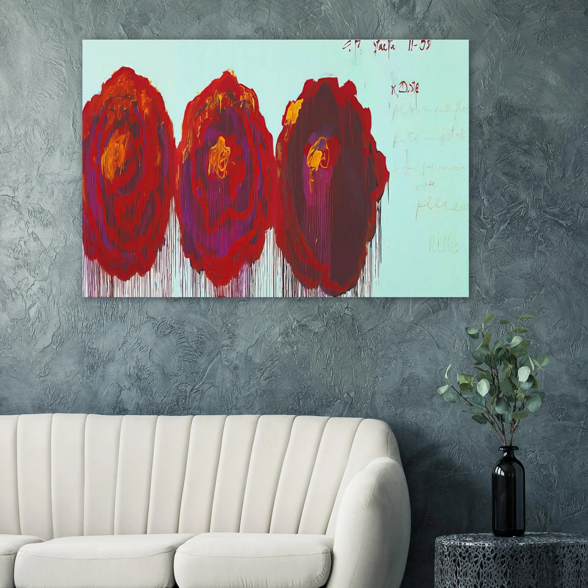 The Rose  IV  Poster | Cy Twombly Poster | Cy Twombly Store