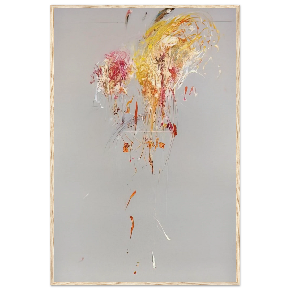 Nine Discourses on Commodus, Part IX Framed Poster | Cy Twombly Framed Prints Wall Art | Cy Twombly Store