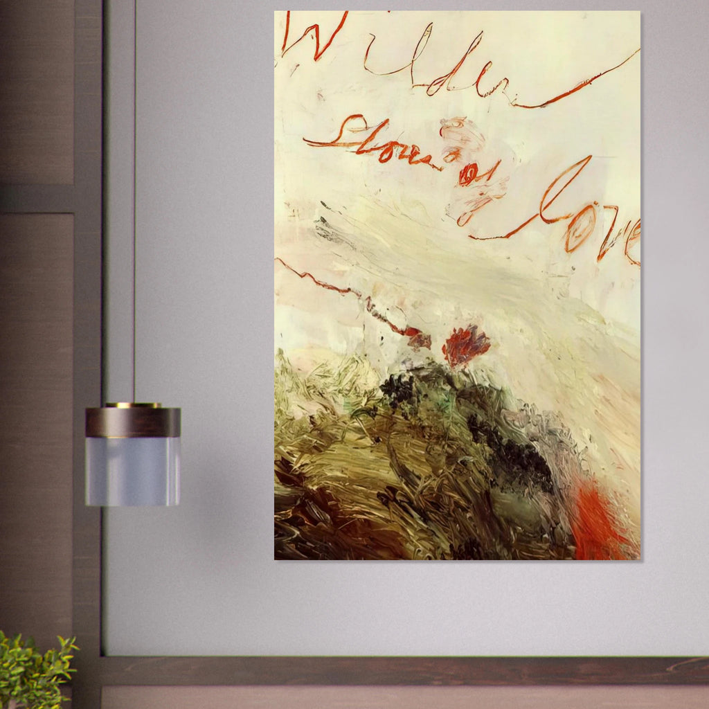 Wilder Shores of Love Poster | Cy Twombly Poster | Cy Twombly Store