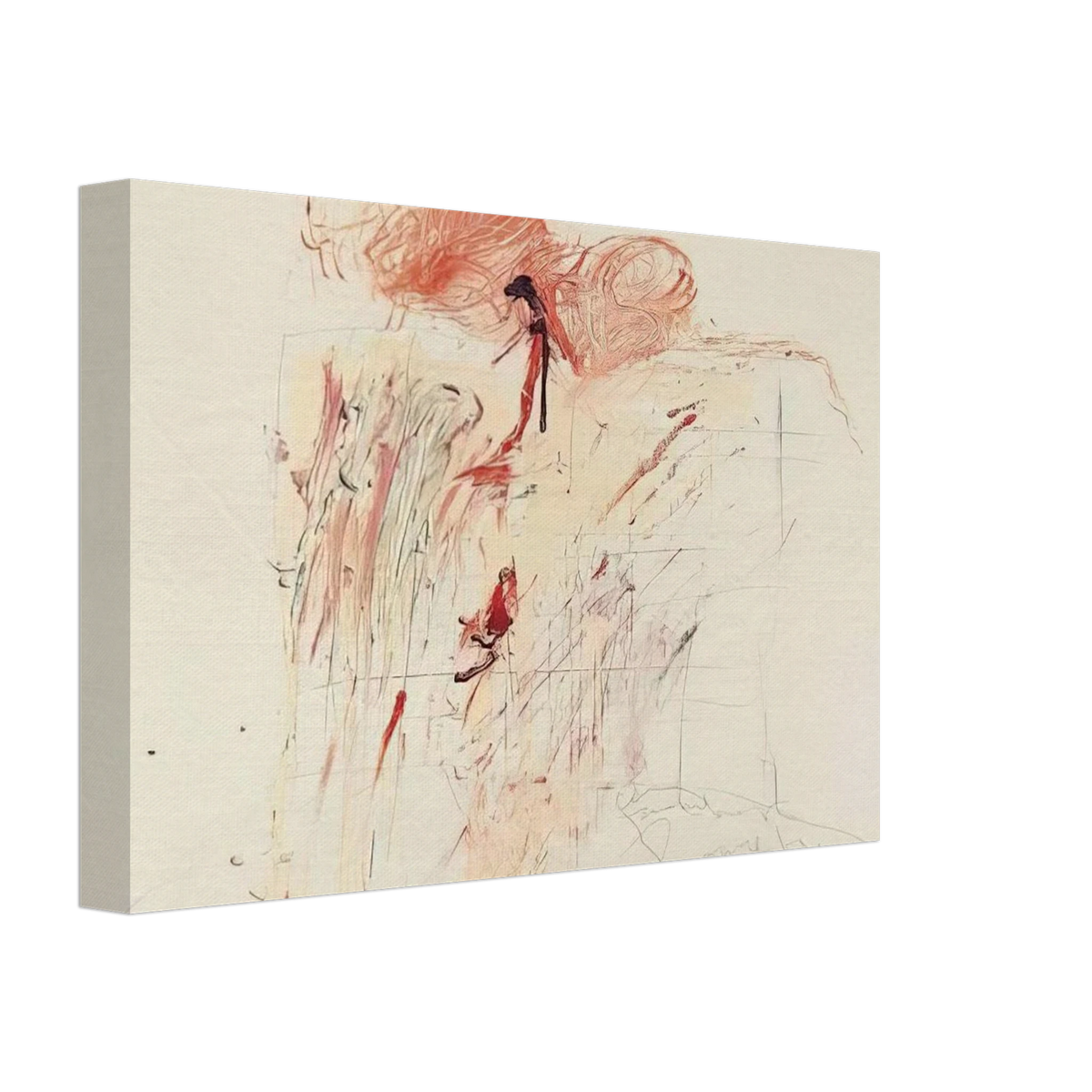 Death of Pompey  Rome  Canvas | Cy Twombly Canvas | Cy Twombly Store