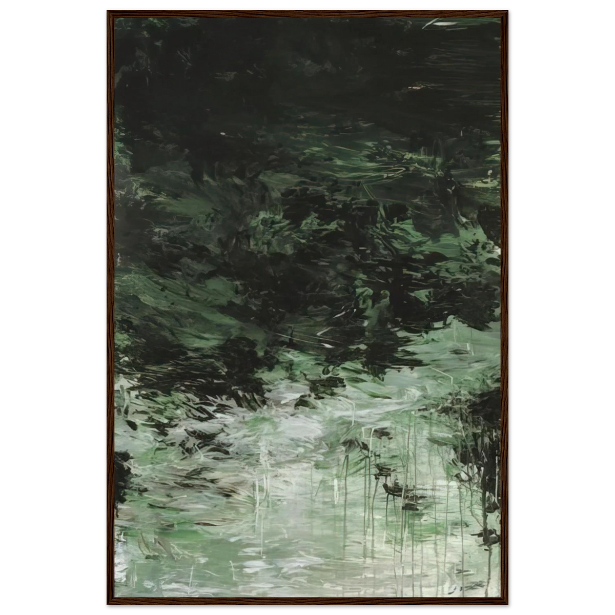 Untitled Part VIII Framed Poster | Cy Twombly Framed Prints Wall Art | Cy Twombly Store
