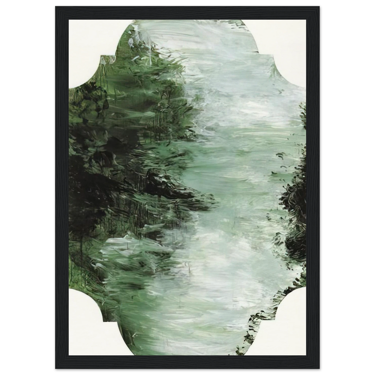 Untitled Part VI Framed Poster | Cy Twombly Framed Prints Wall Art | Cy Twombly Store