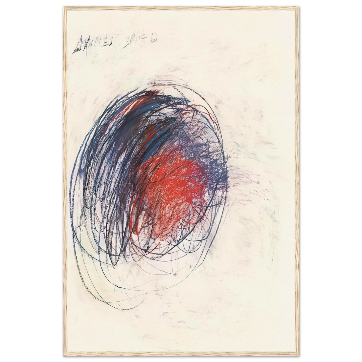Fifty Days at Iliam. Shield of Achilles Framed Poster | Cy Twombly Framed Prints Wall Art | Cy Twombly Store