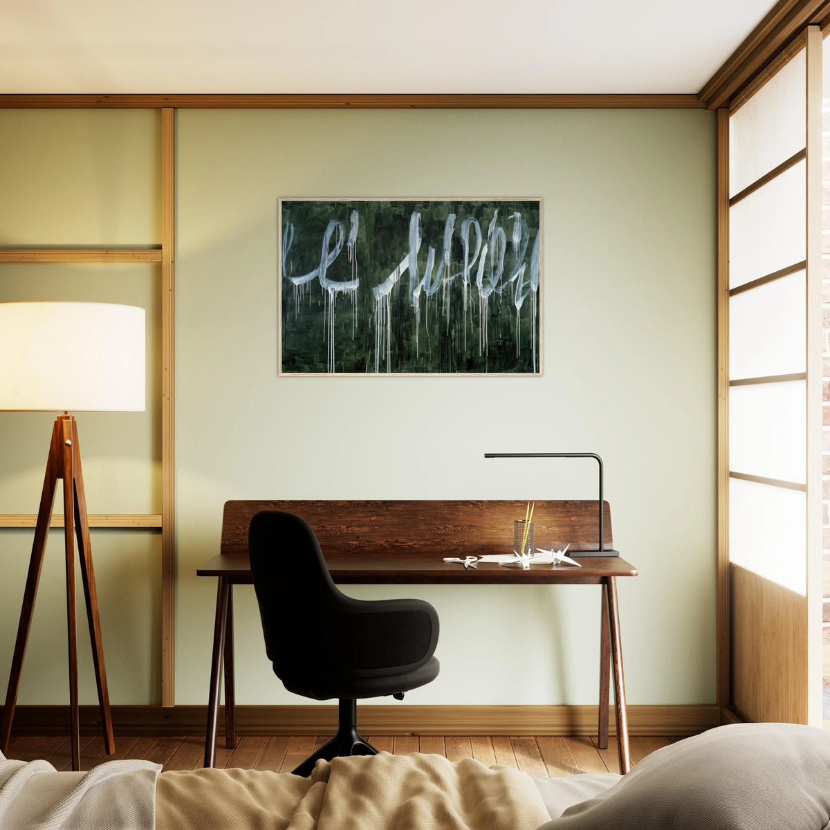III Notes From Salalah  Note I  Framed Poster | Cy Twombly Framed Prints Wall Art | Cy Twombly Store