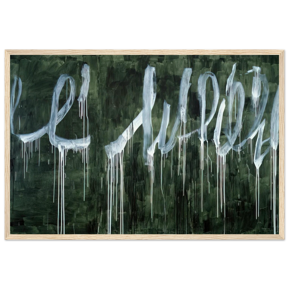 III Notes From Salalah  Note I  Framed Poster | Cy Twombly Framed Prints Wall Art | Cy Twombly Store