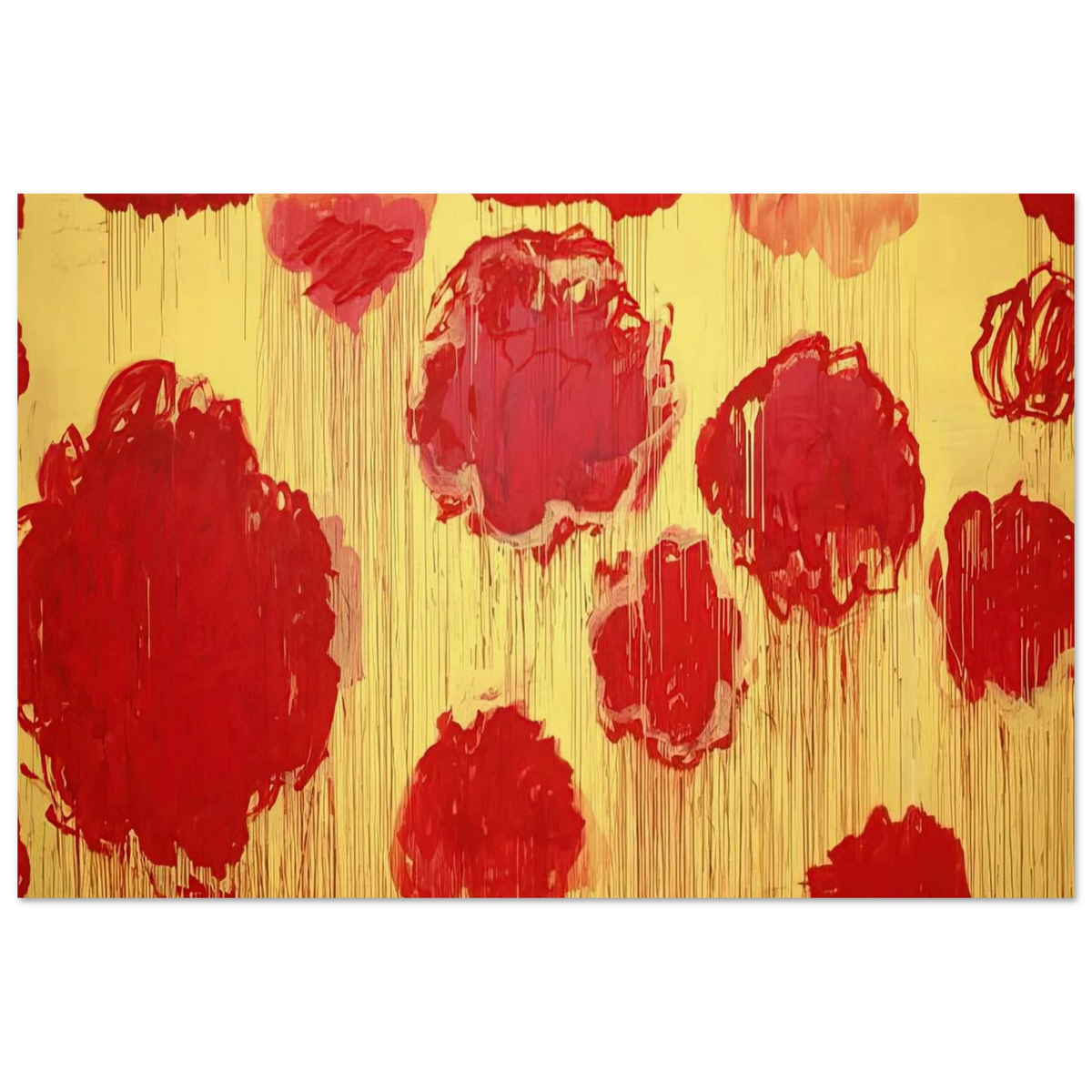 Untitled  Peonias series  Poster | Cy Twombly Poster | Cy Twombly Store