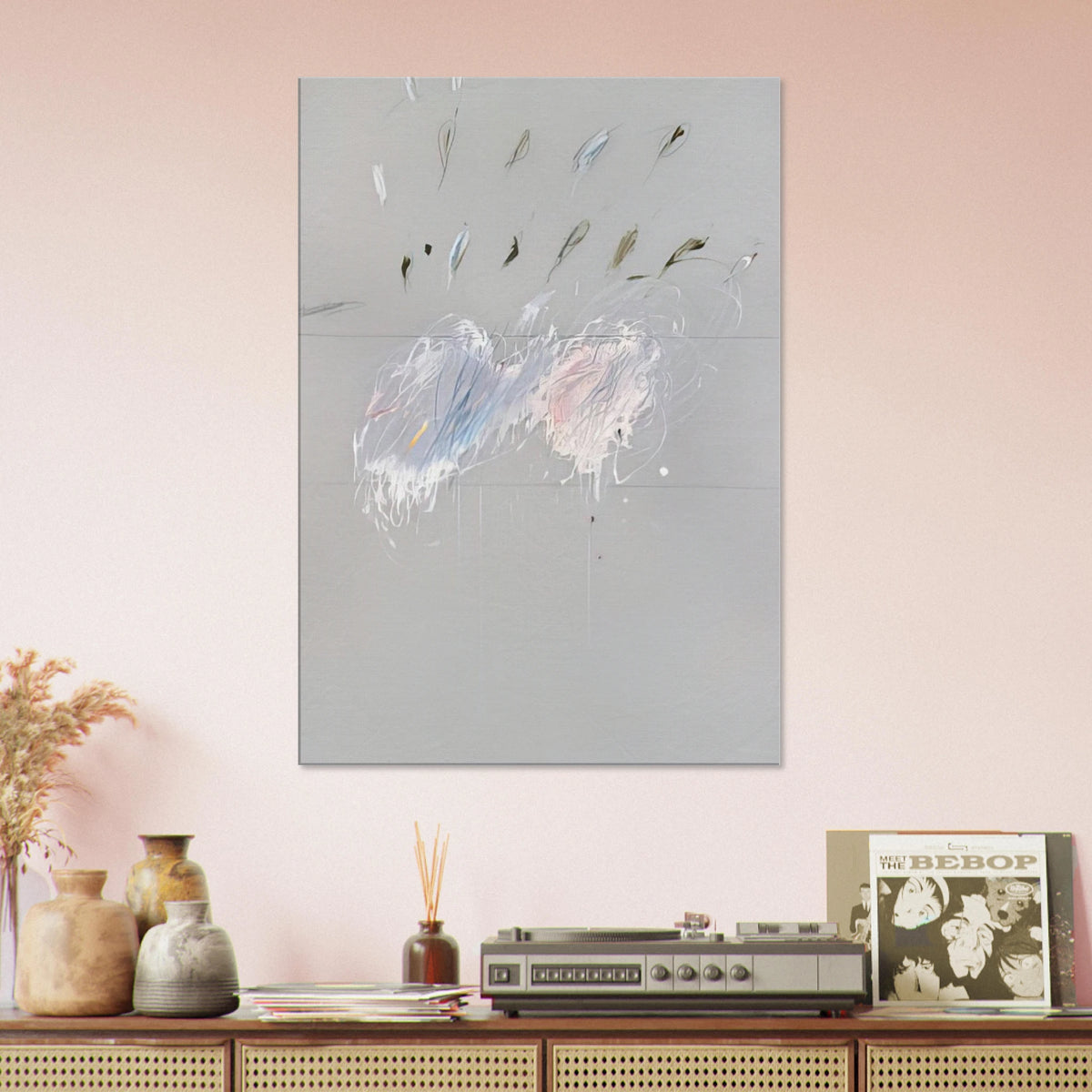 Nine Discourses on Commodus, Part VI Canvas | Cy Twombly Canvas | Cy Twombly Store