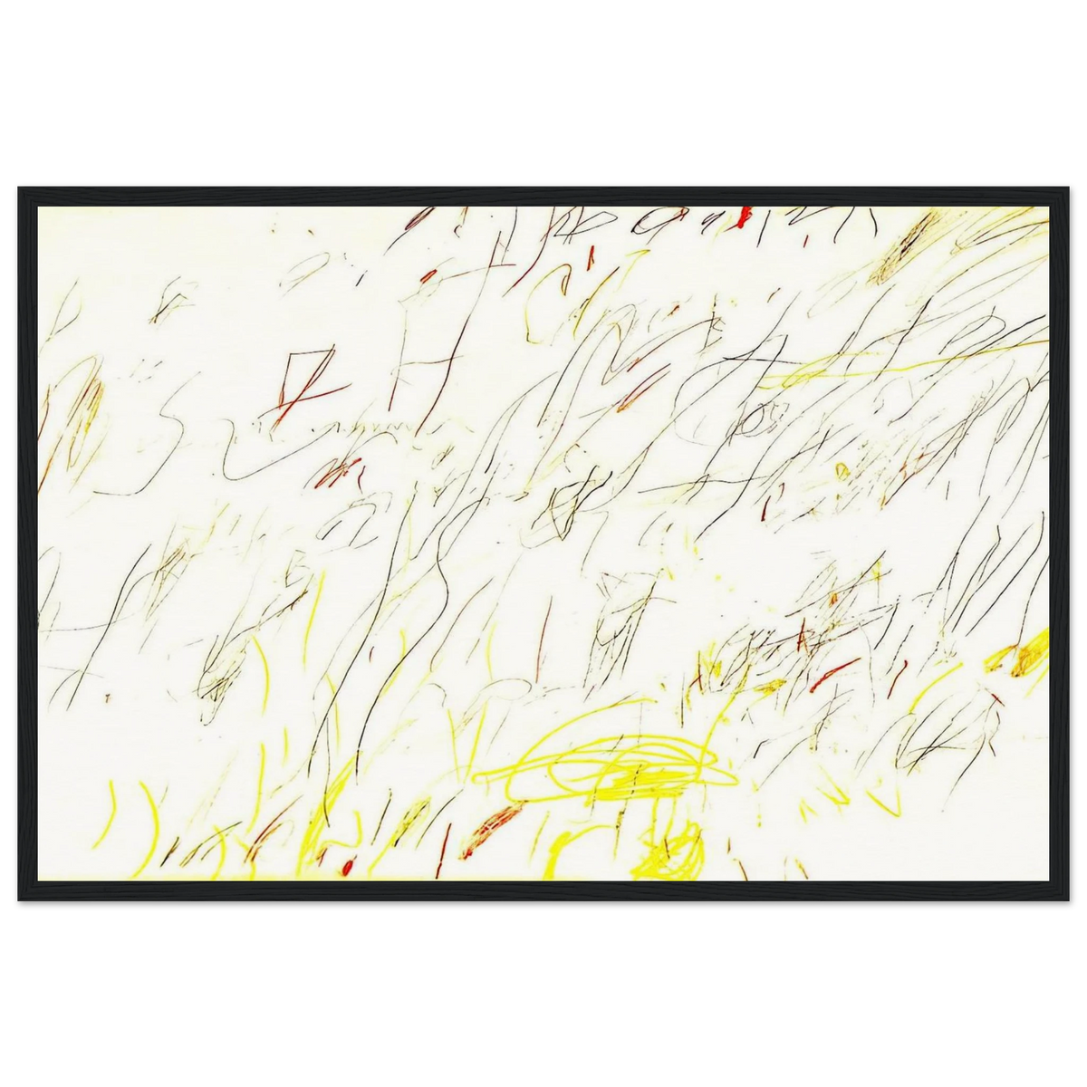 Blue Room Framed Poster | Cy Twombly Framed Prints Wall Art | Cy Twombly Store