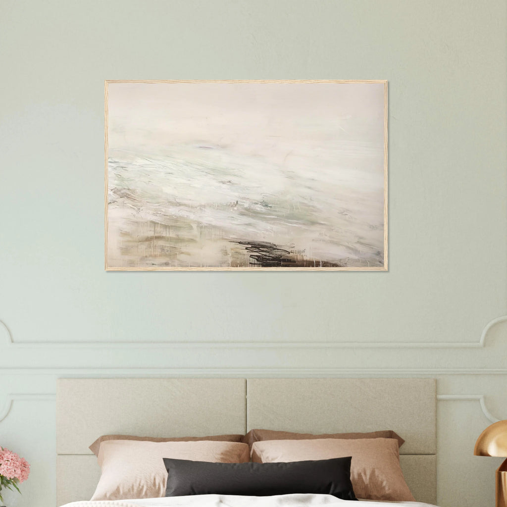 Hero and Leandro  A Painting in Four Parts  Part II Framed Poster | Cy Twombly Framed Prints Wall Art | Cy Twombly Store