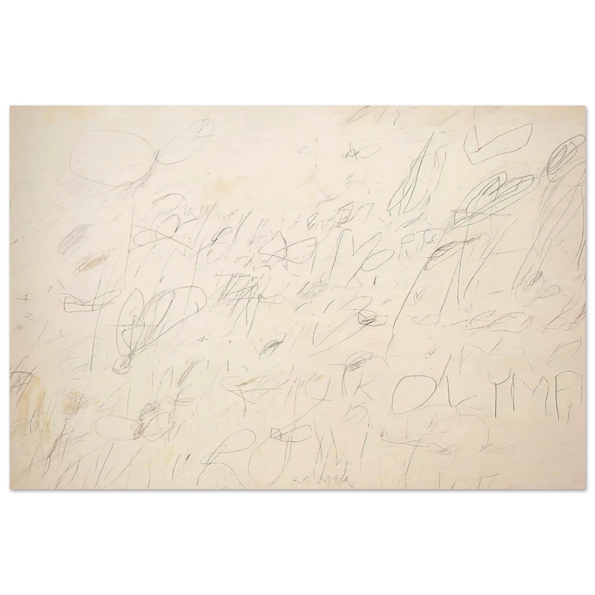Olympia Poster | Cy Twombly Poster | Cy Twombly Store