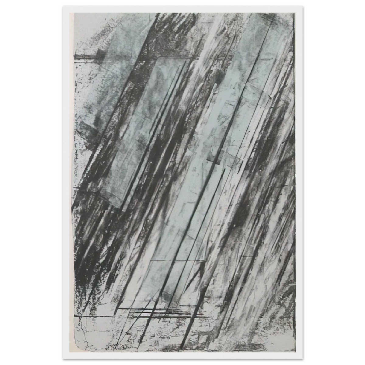 Untitled  Bastian 38  Framed Poster | Cy Twombly Framed Prints Wall Art | Cy Twombly Store