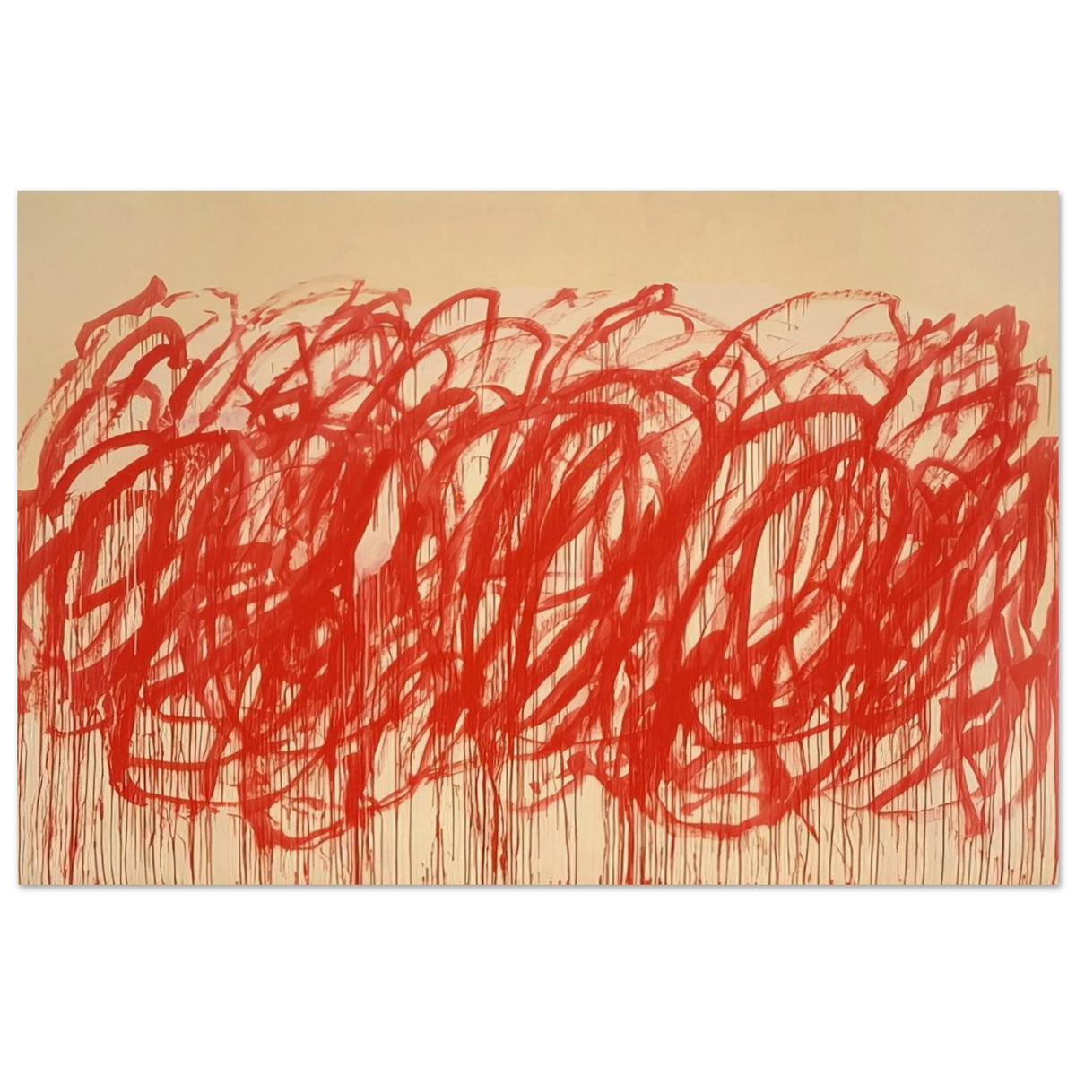 Untitled  Bacchus  Poster | Cy Twombly Poster | Cy Twombly Store
