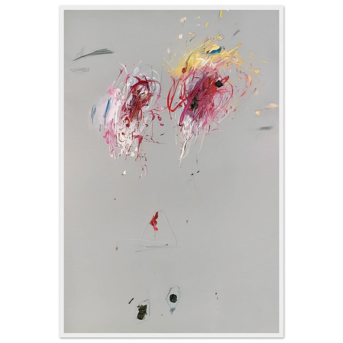 Nine Discourses on Commodus, Part IV Framed Poster | Cy Twombly Framed Prints Wall Art | Cy Twombly Store