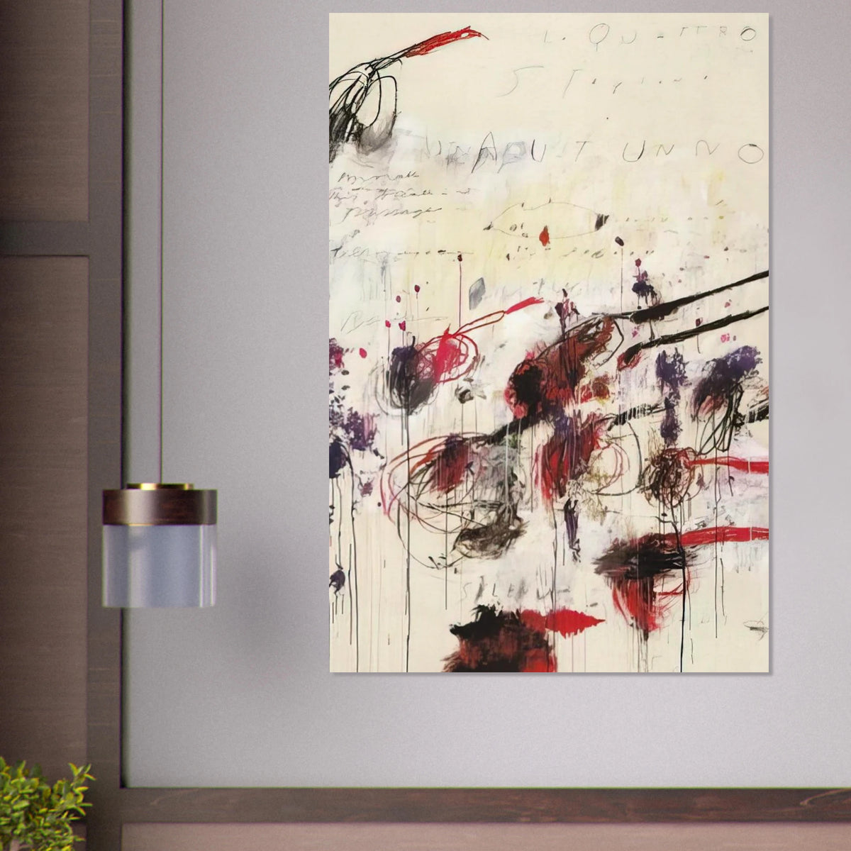 Quattro stagioni I. Autunno Poster | Cy Twombly Poster | Cy Twombly Store