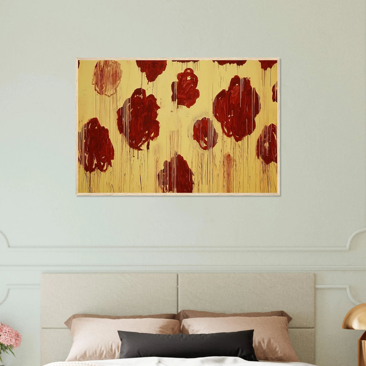 Untitled,  Blooming, A Scattering of Blossoms & Other Things  Framed Poster | Cy Twombly Framed Prints Wall Art | Cy Twombly Store