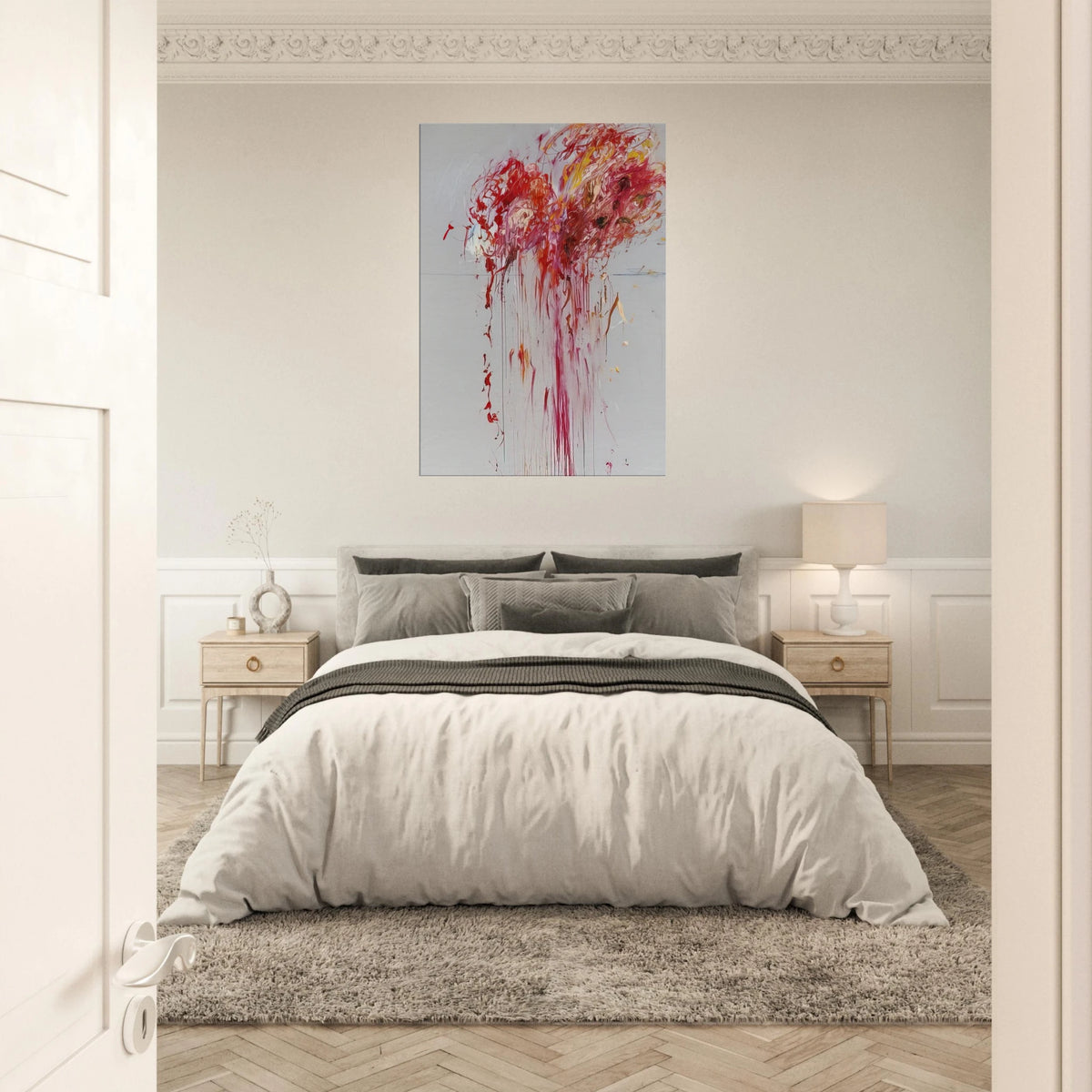 Nine Discourses on Commodus, Part VIII Canvas | Cy Twombly Canvas | Cy Twombly Store