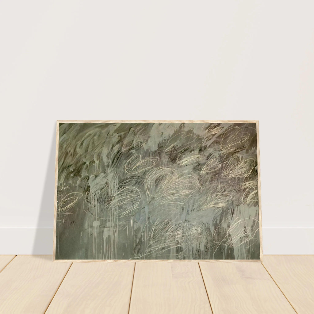 III Notes from Salalah,  Note II  Framed Poster | Cy Twombly Framed Prints Wall Art | Cy Twombly Store