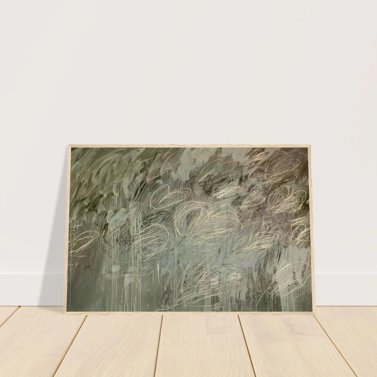 III Notes from Salalah,  Note II  Framed Poster | Cy Twombly Framed Prints Wall Art | Cy Twombly Store