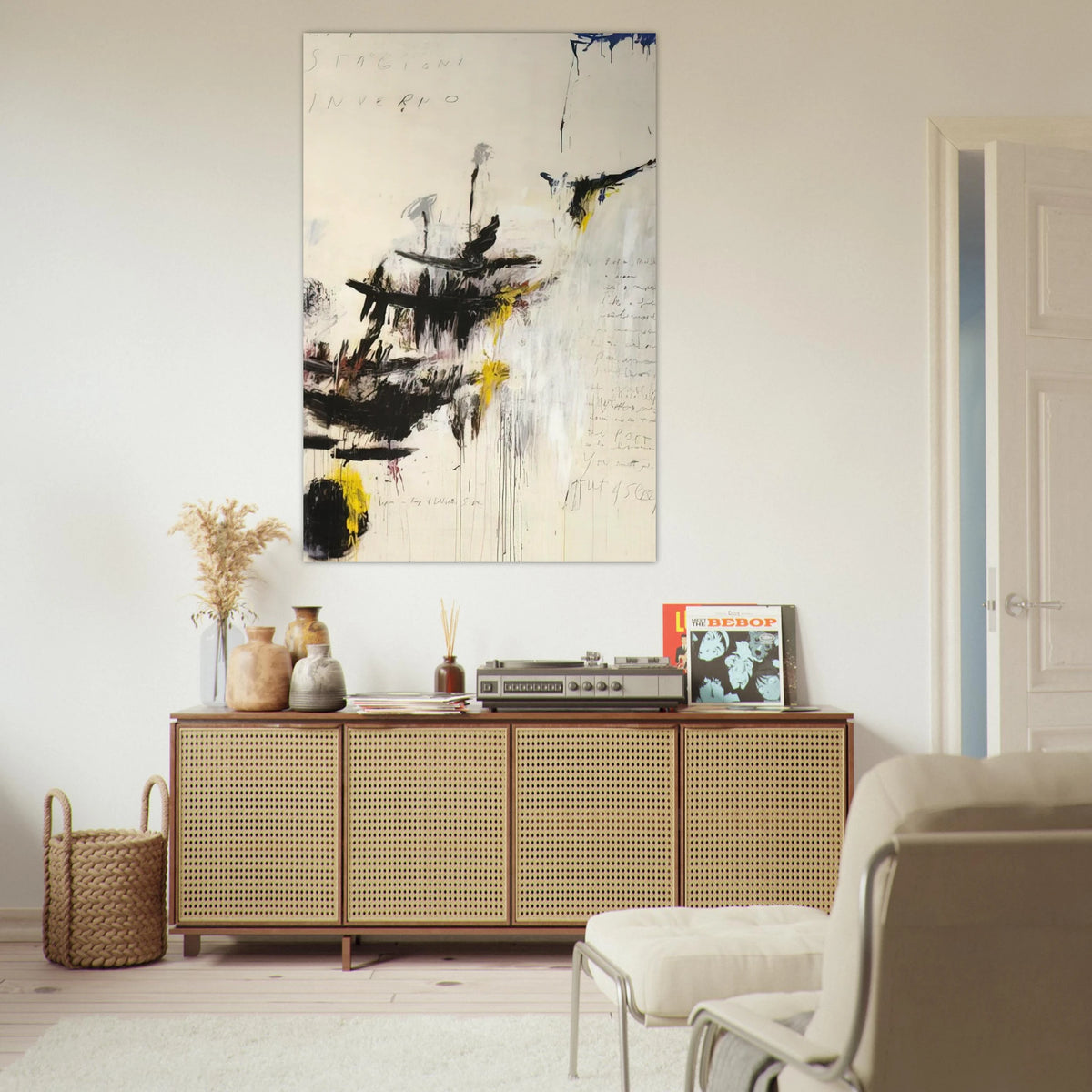 Quattro stagioni I. Inverno Poster | Cy Twombly Poster | Cy Twombly Store