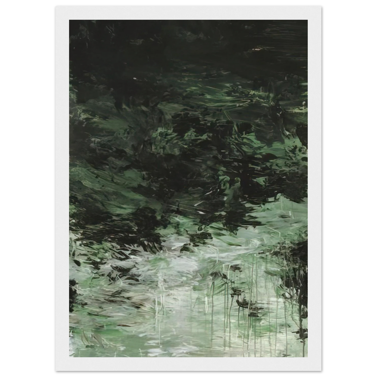 Untitled Part VIII Framed Poster | Cy Twombly Framed Prints Wall Art | Cy Twombly Store