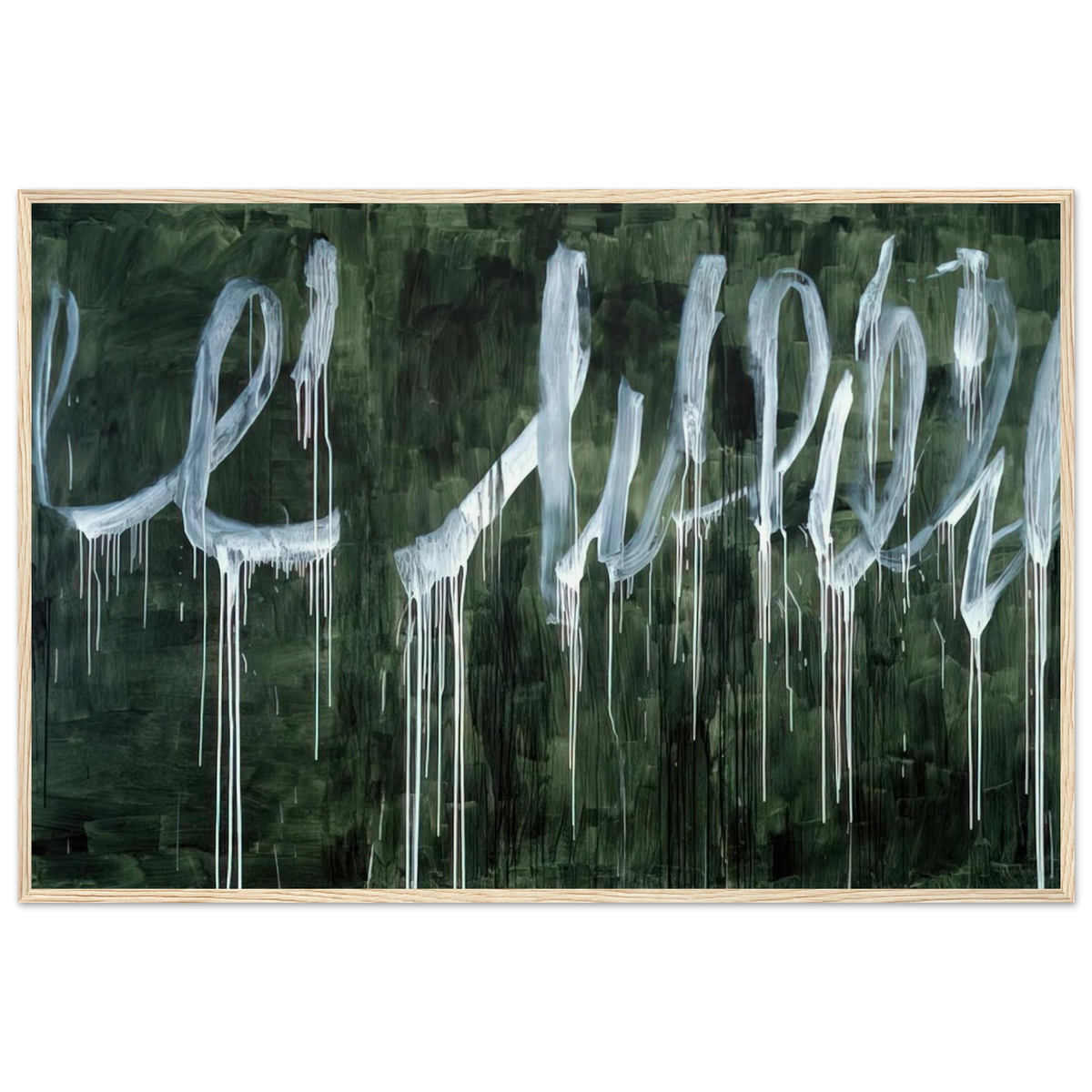 III Notes From Salalah  Note I  Framed Poster | Cy Twombly Framed Prints Wall Art | Cy Twombly Store
