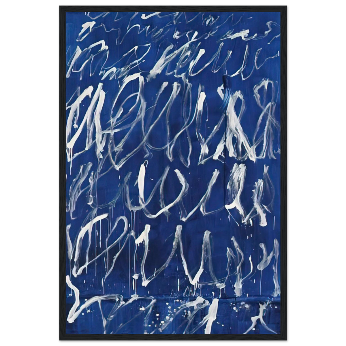 Untitled Framed Poster | Cy Twombly Framed Prints Wall Art | Cy Twombly Store