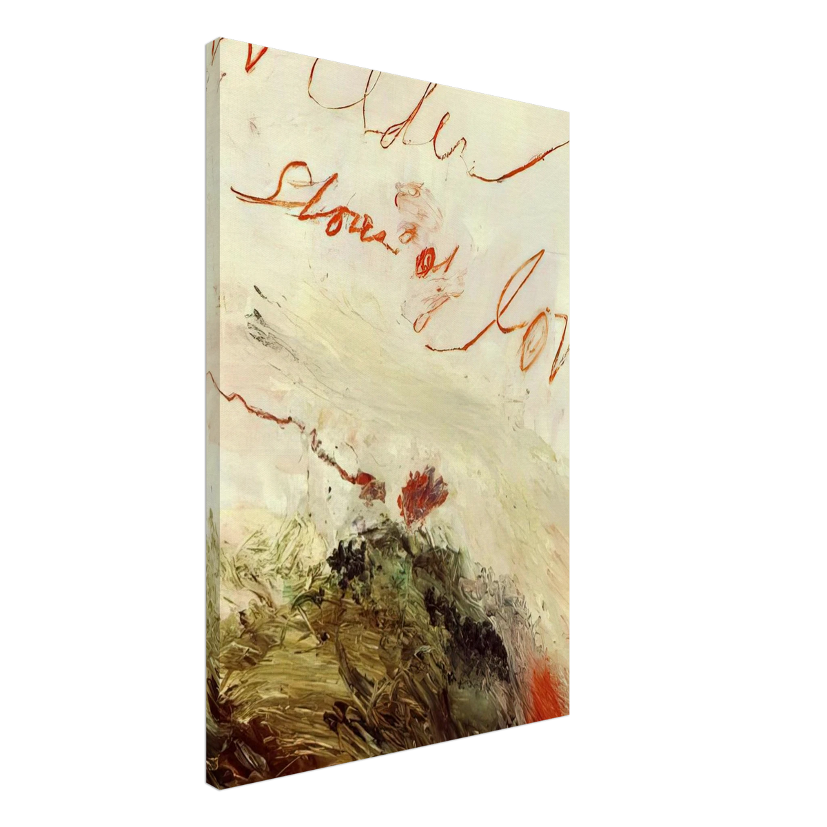 Wilder Shores of Love Canvas | Cy Twombly Canvas | Cy Twombly Store