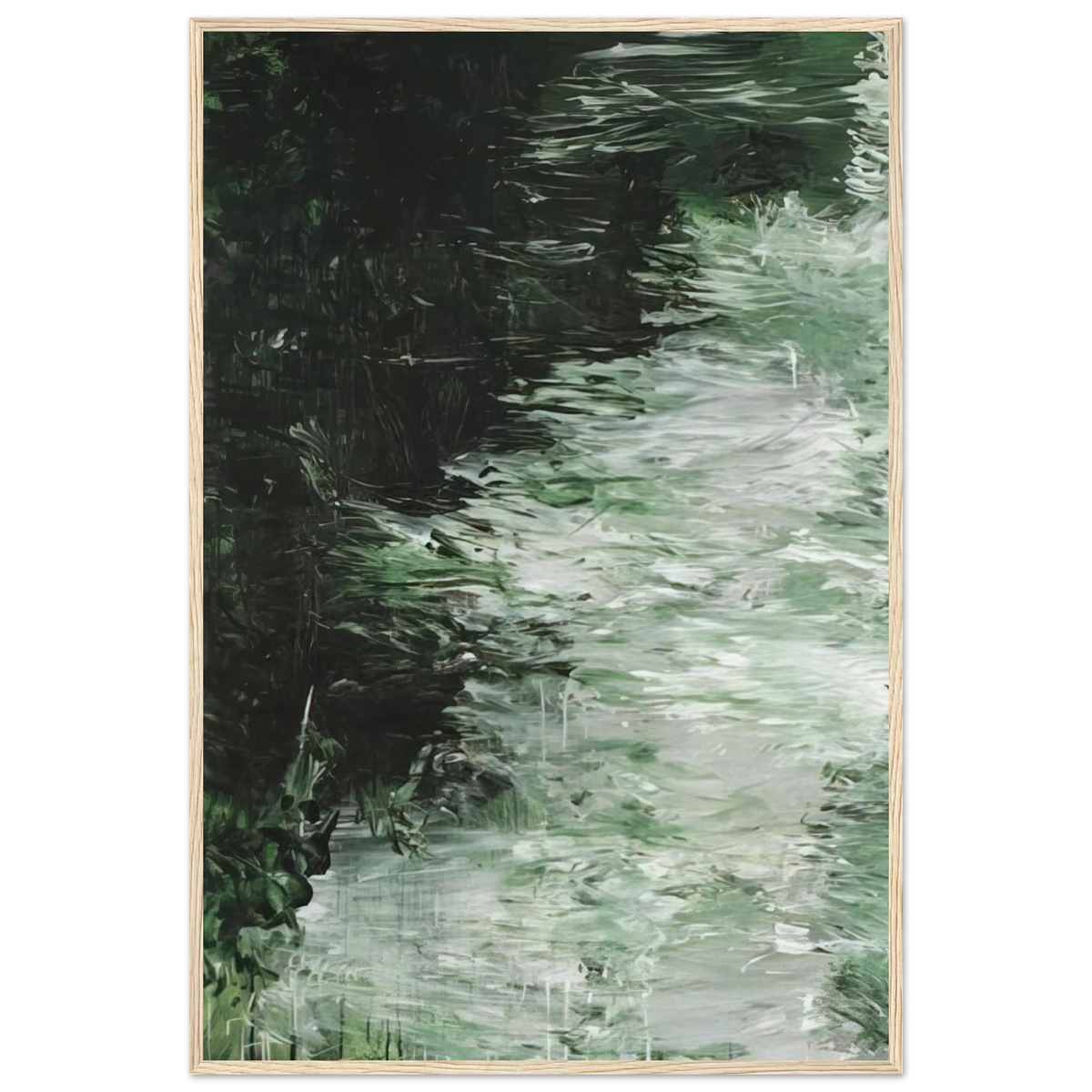 Untitled Part VII Framed Poster | Cy Twombly Framed Prints Wall Art | Cy Twombly Store