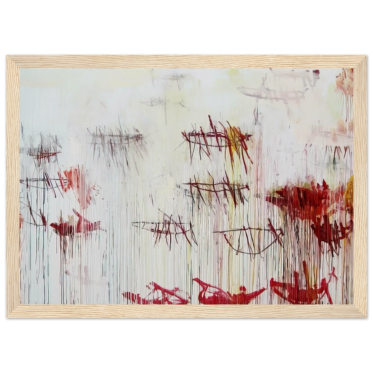 Lepanto, Part IX Framed Poster | Cy Twombly Framed Prints Wall Art | Cy Twombly Store