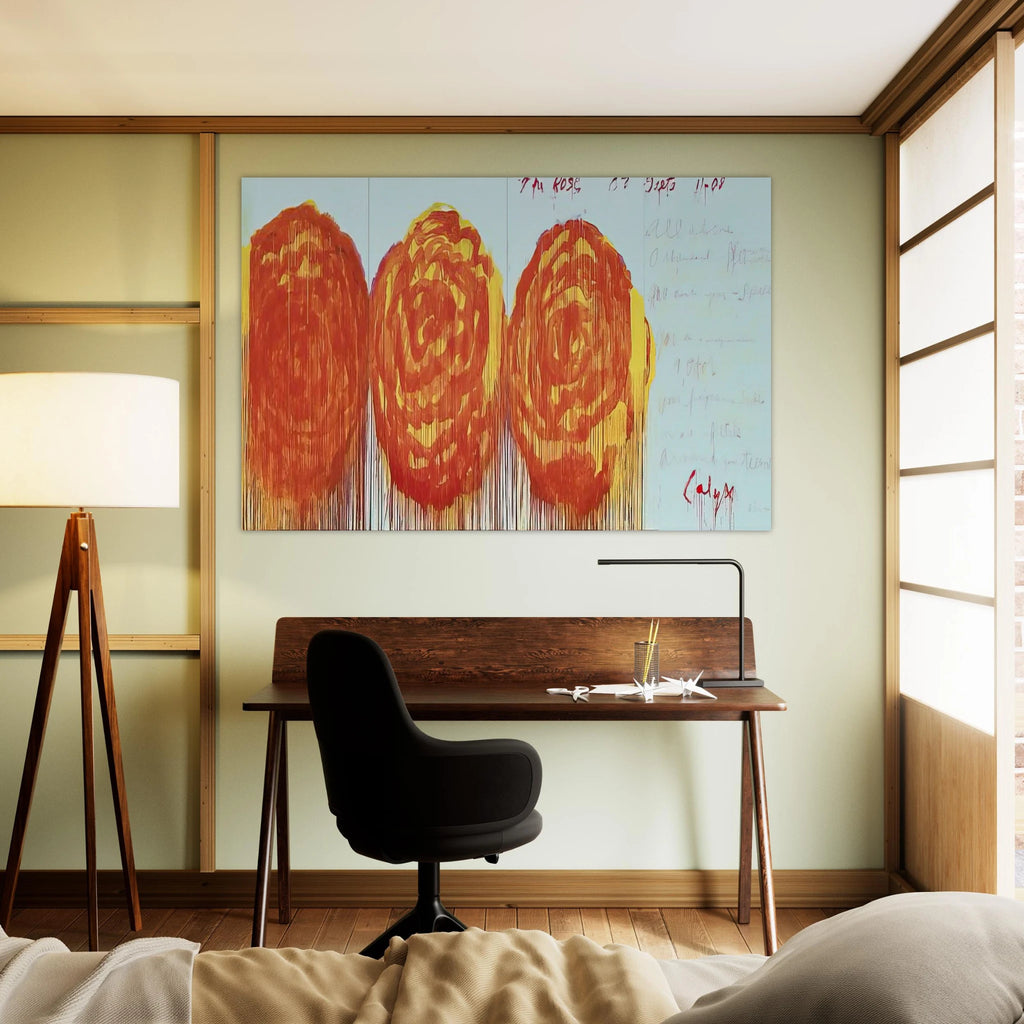 The Rose  II  Poster | Cy Twombly Poster | Cy Twombly Store