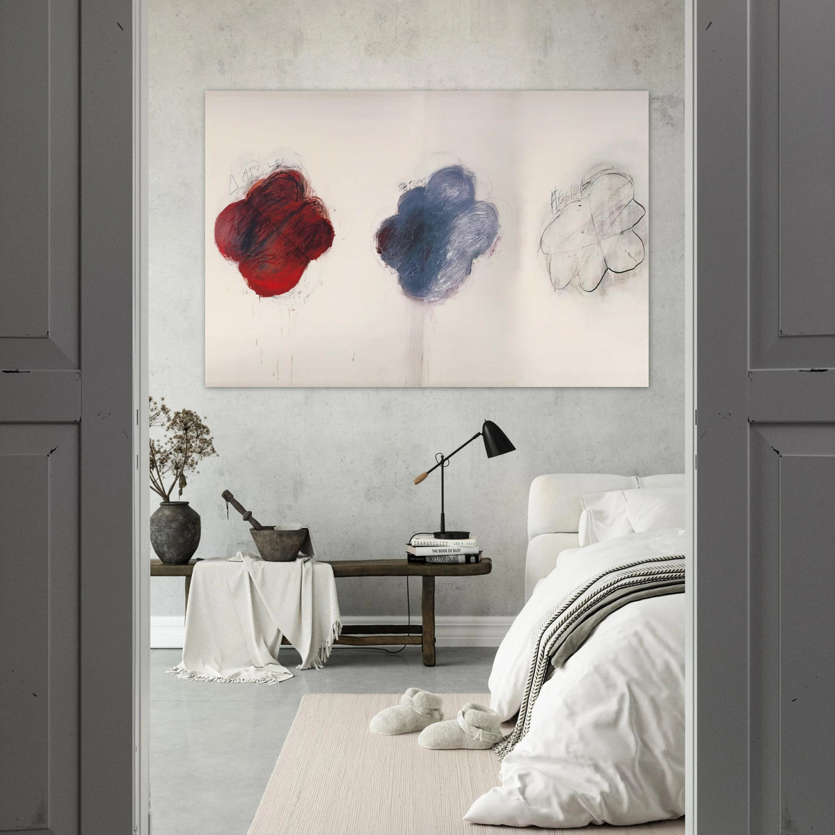 Fifty Days at Iliam. Shades of Achilles, Patroclus, and Hector Poster | Cy Twombly Poster | Cy Twombly Store