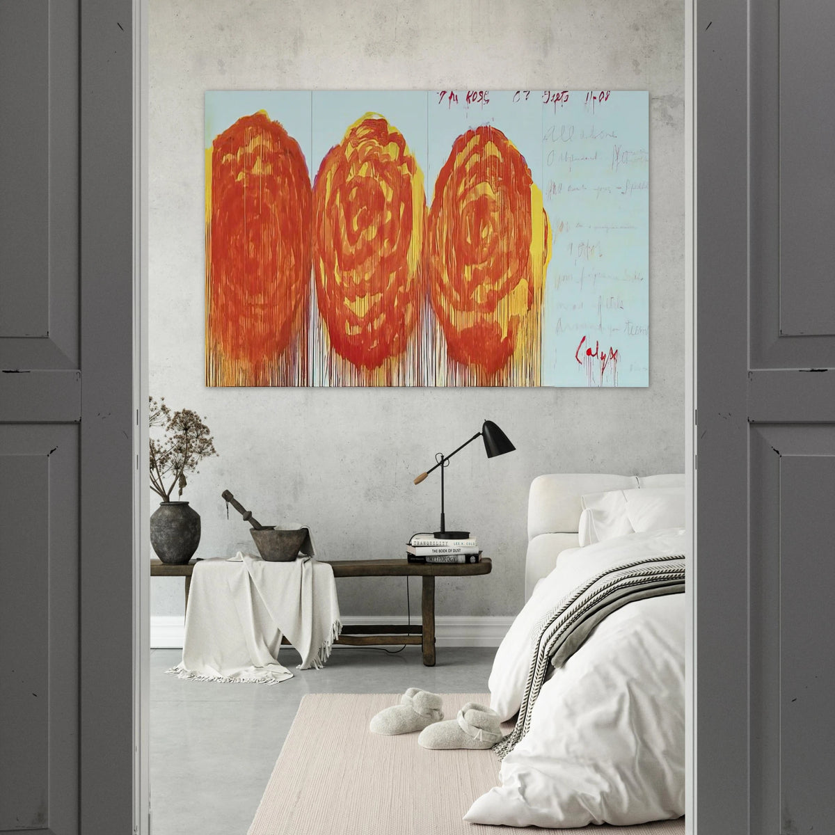 The Rose  II  Poster | Cy Twombly Poster | Cy Twombly Store