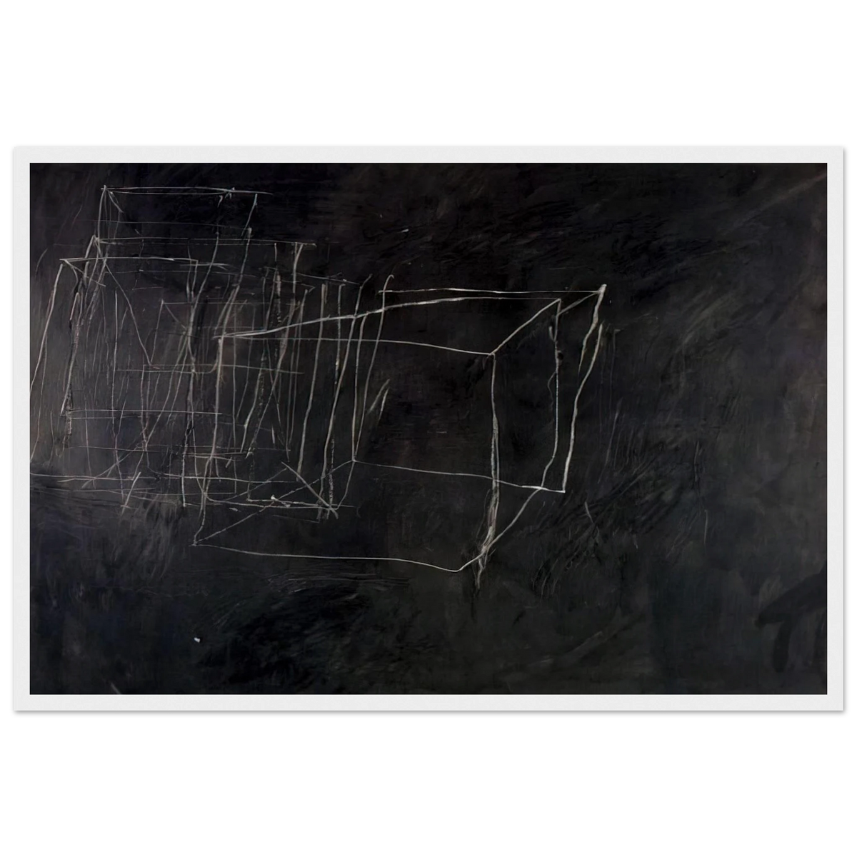 Night Watch Framed Poster | Cy Twombly Framed Prints Wall Art | Cy Twombly Store