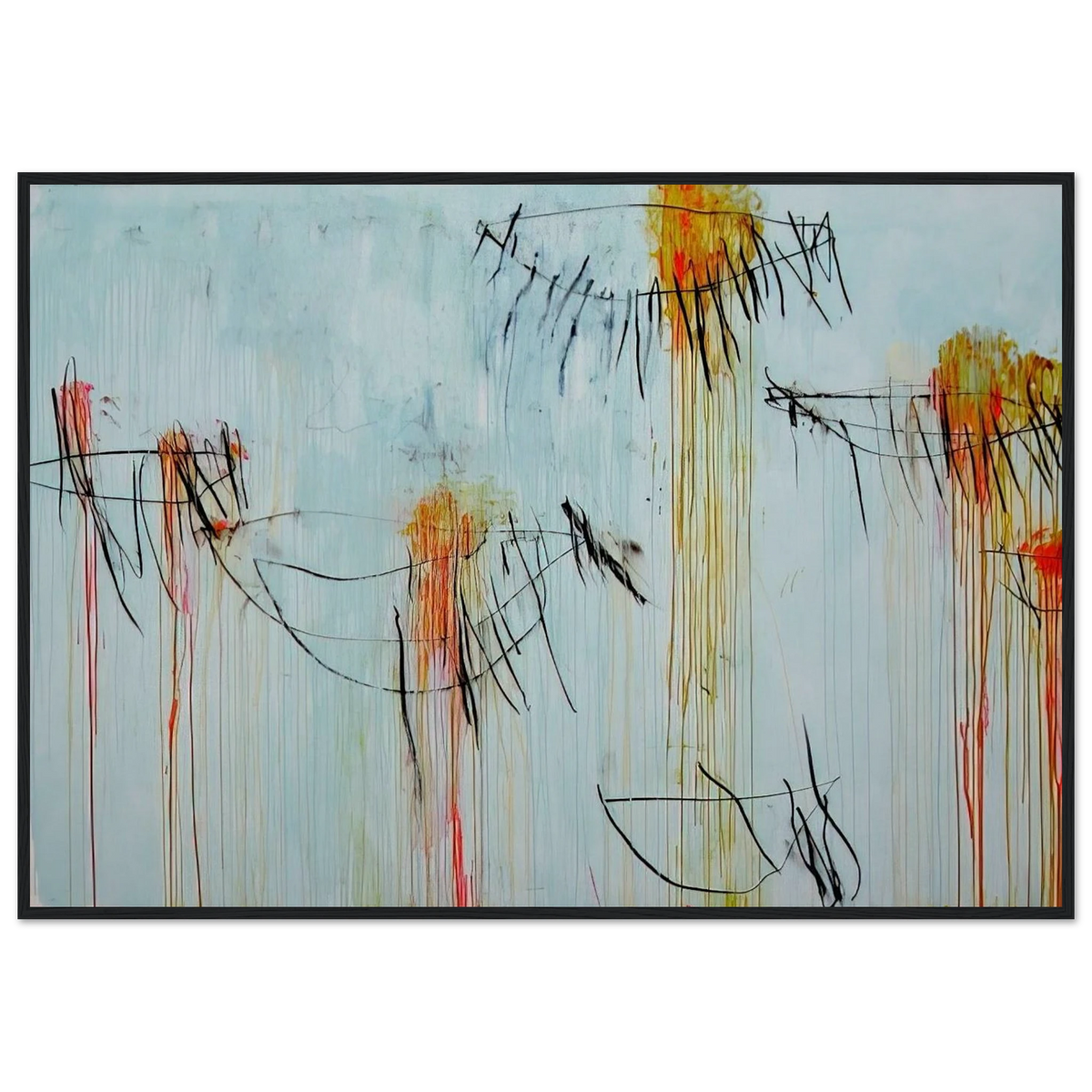 Lepanto, Part II Framed Poster | Cy Twombly Framed Prints Wall Art | Cy Twombly Store