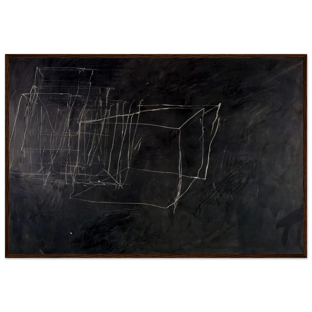 Night Watch Framed Poster | Cy Twombly Framed Prints Wall Art | Cy Twombly Store