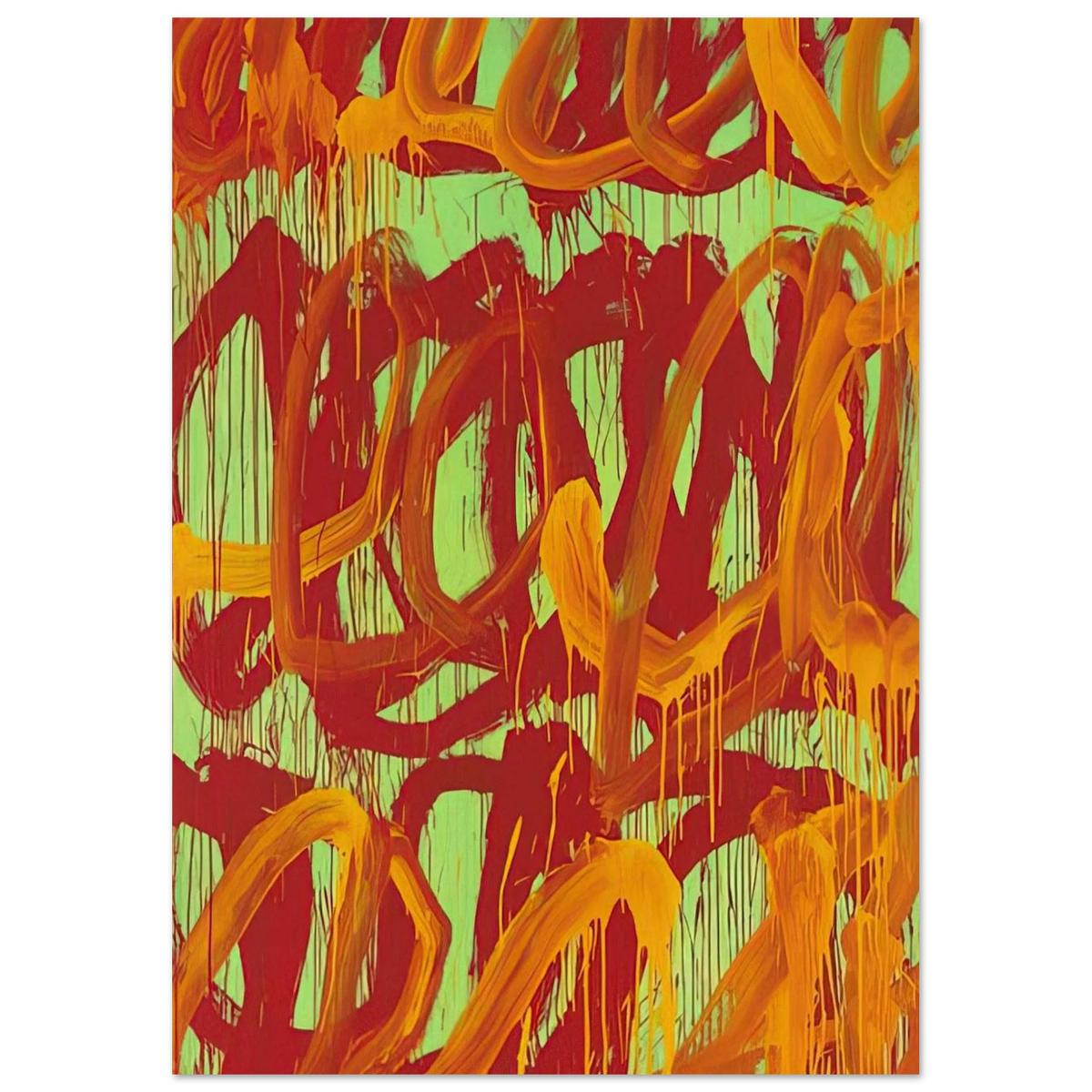 Camino Real  II  Poster | Cy Twombly Poster | Cy Twombly Store