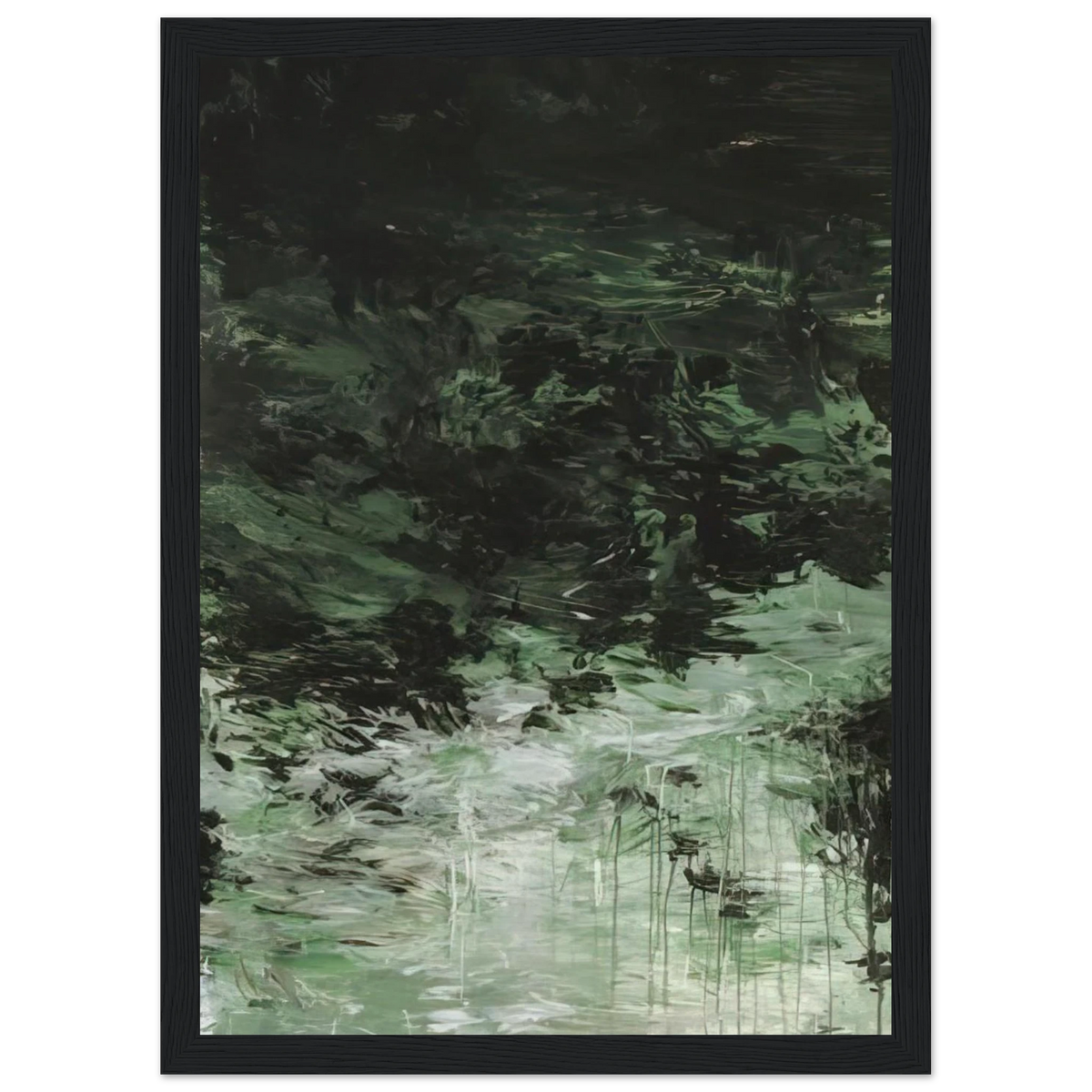 Untitled Part VIII Framed Poster | Cy Twombly Framed Prints Wall Art | Cy Twombly Store