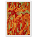 Camino Real  IV  Framed Poster | Cy Twombly Framed Prints Wall Art | Cy Twombly Store