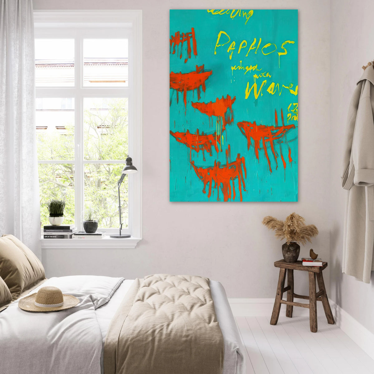 Leaving Paphos Ringed With Waves V Poster | Cy Twombly Poster | Cy Twombly Store