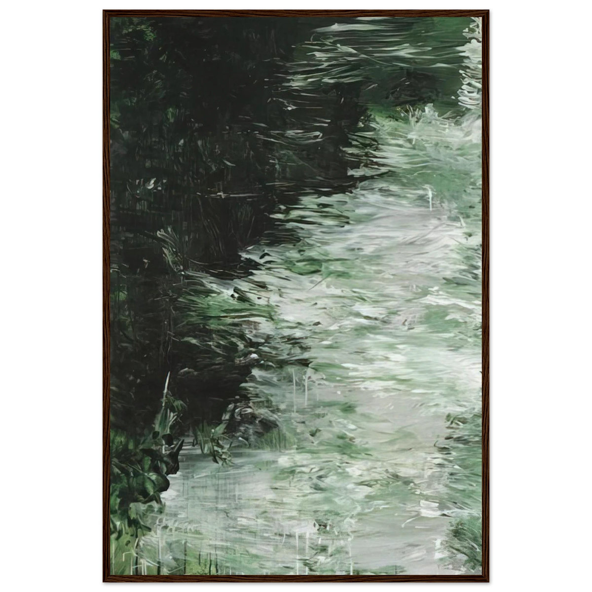 Untitled Part VII Framed Poster | Cy Twombly Framed Prints Wall Art | Cy Twombly Store