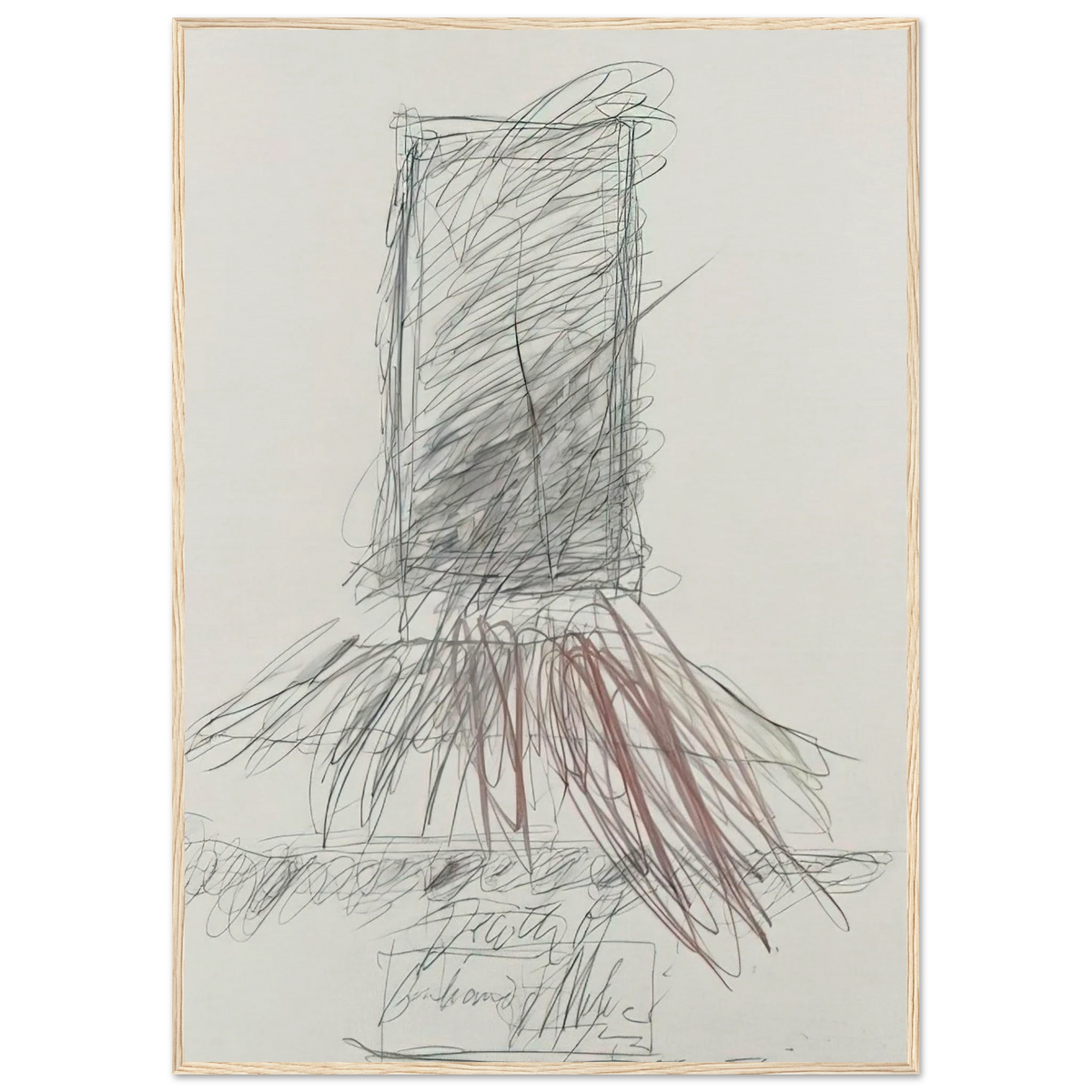 Death of Giuliano De'Medici Framed Poster | Cy Twombly Framed Prints Wall Art | Cy Twombly Store