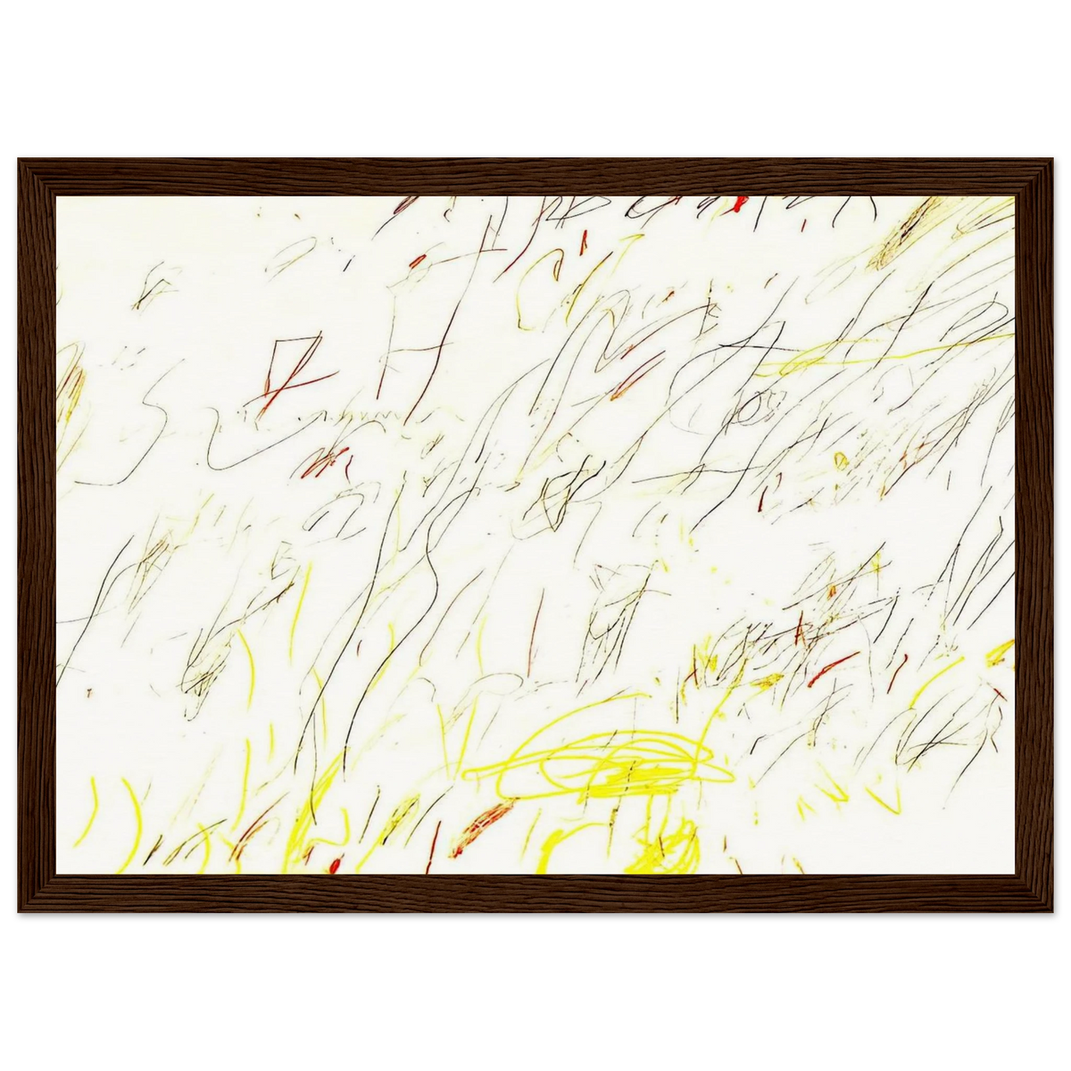 Blue Room Framed Poster | Cy Twombly Framed Prints Wall Art | Cy Twombly Store