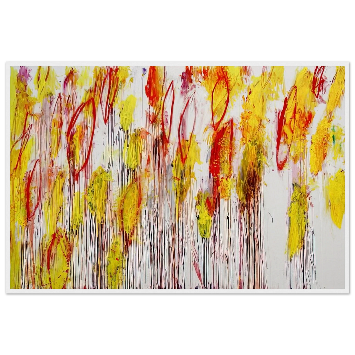 Lepanto, Part I Framed Poster | Cy Twombly Framed Prints Wall Art | Cy Twombly Store