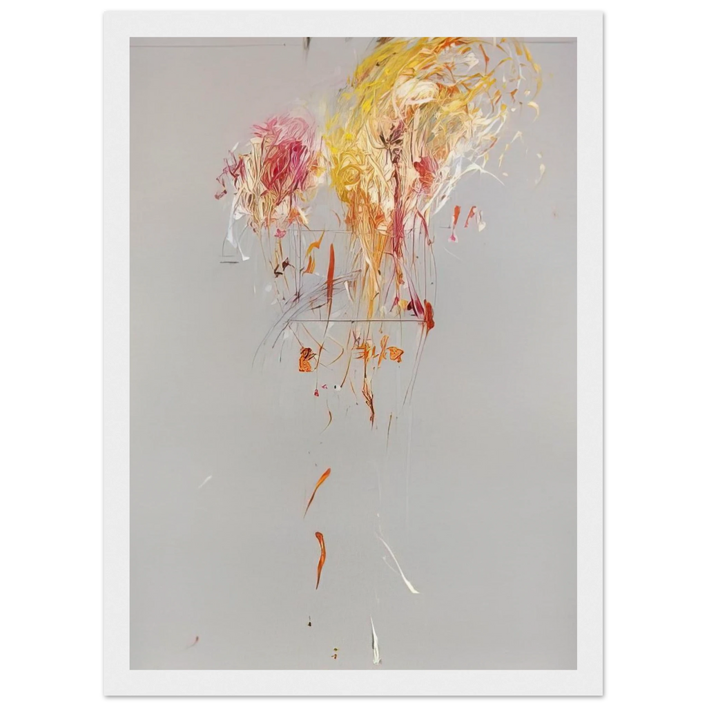 Nine Discourses on Commodus, Part IX Framed Poster | Cy Twombly Framed Prints Wall Art | Cy Twombly Store