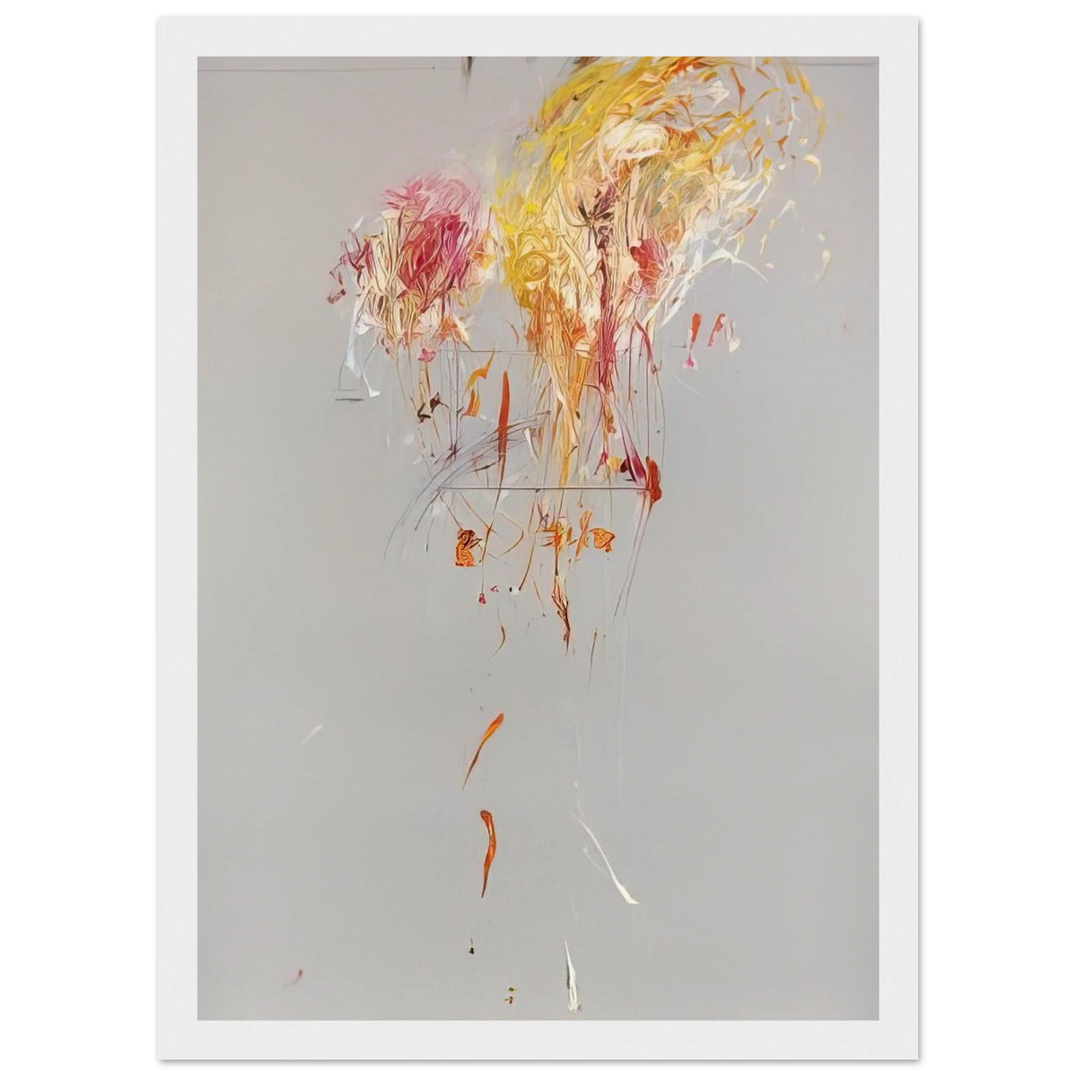 Nine Discourses on Commodus, Part IX Framed Poster | Cy Twombly Framed Prints Wall Art | Cy Twombly Store