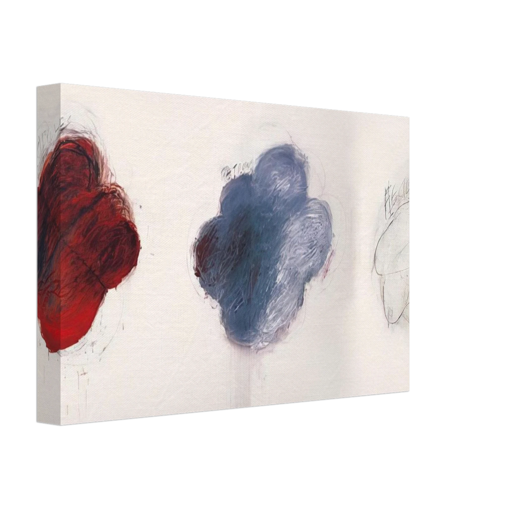 Fifty Days at Iliam. Shades of Achilles, Patroclus, and Hector Canvas | Cy Twombly Canvas | Cy Twombly Store