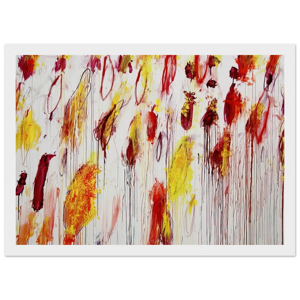 Lepanto, Part IV Framed Poster | Cy Twombly Framed Prints Wall Art | Cy Twombly Store
